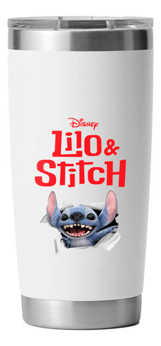 Termo Lilo & Stich Disney 2025 White Yeti 20 Oz Blanco