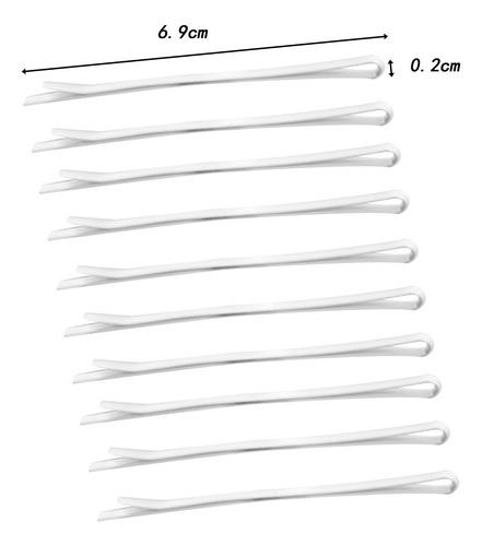 Clips Para Gorro De Enfermera, Horquillas Para 6,9 Cm.