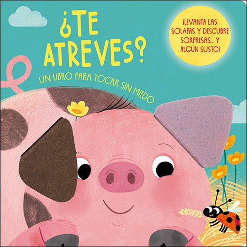 Te Atreves: Un Libro Para Tocar Sin Miedo, De Aa.vv.., Vol. 1. Editorial San Pablo, Tapa Dura En Español