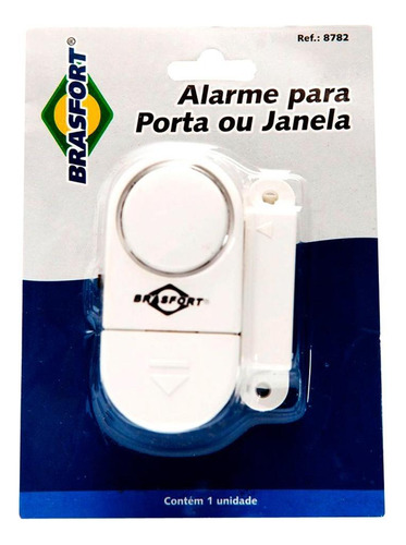 Alarme Para Porta E Janela Brasfort  8782