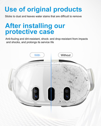 Funda Protectora Para Meta Quest 3 Con Accesorios Incluidos