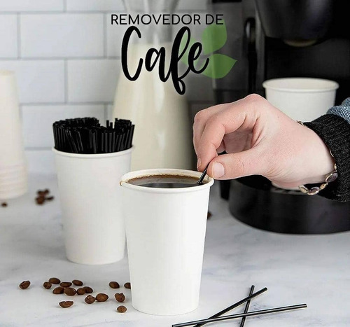 Removedores Plásticos Negros Para Café Por Bulto 