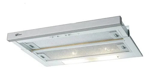 Depurador Ou Exaustor De Embutir Fischer Slim 60 Cm Frontal Inox Branco/inox  220v