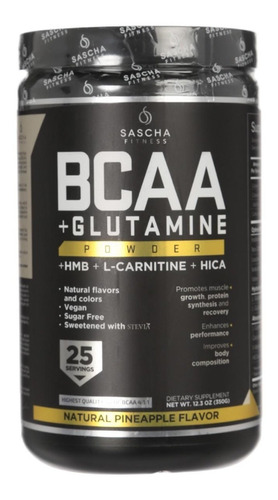 Sascha Fitness Bcaa 4:1:1+ Glutamina+ Hmb+ L-carnitine+ Hica