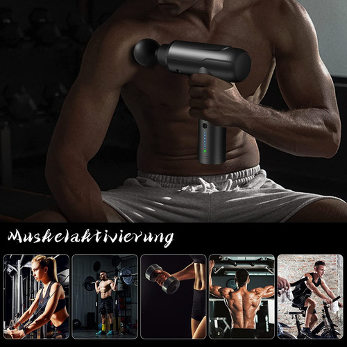 Pistola De Masaje Masajeador Muscular Masajeador Electrico