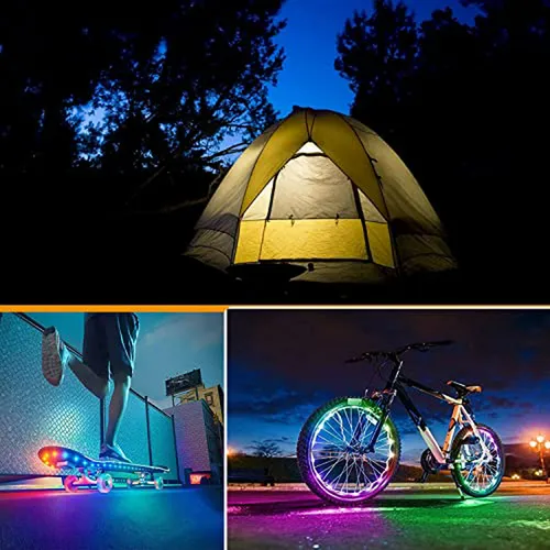 Tira De Luces Led Dervacle, 6m/20ft, Rgb Cambio De Color, 18