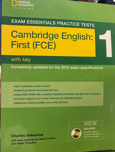 Libro Cambridge English: First (fce) 1 (Usado)