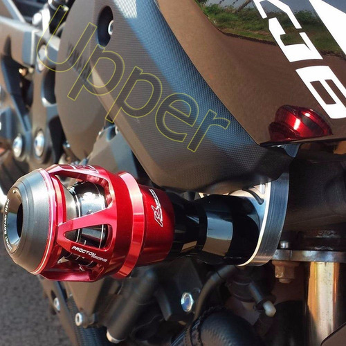 Kit De Slider F1 Procton Racing Yamaha Xj6n / Xj6 N / 8 Peça