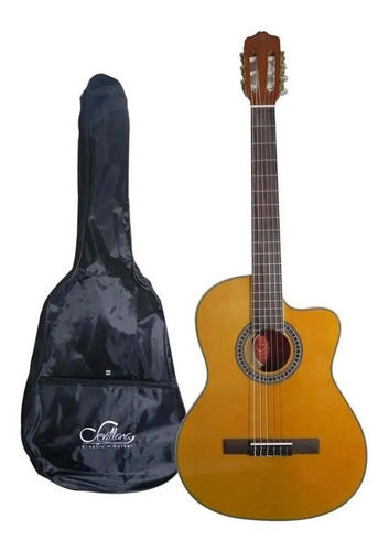 Guitarra Electroacustica Sevillana 7845 39 Pulgadas Cataway