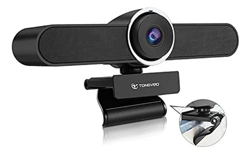Camara Web Para Conferencias Con Microfono Y Altavoz Camara