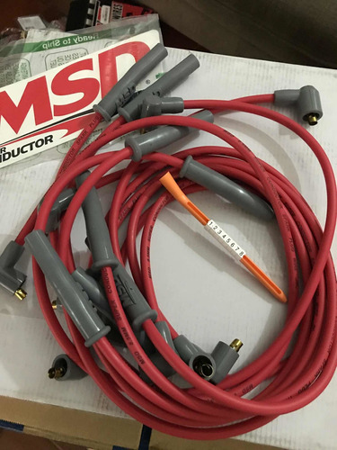 Cables De Bujias Msd 8,5mm Edelbrock Holley