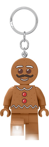 Lego Classic Gingerbread Man Llavero - 3 Pulgadas De Alto (k