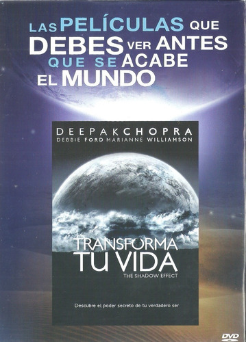 Transforma Tu Vida | Dvd Deepak Chopra Película Nueva