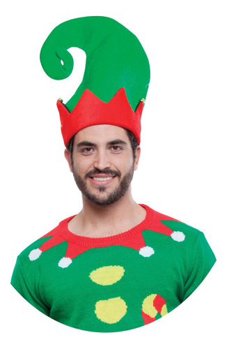 Gorro Para Navidad Bota Verde De Santa Ghoulish