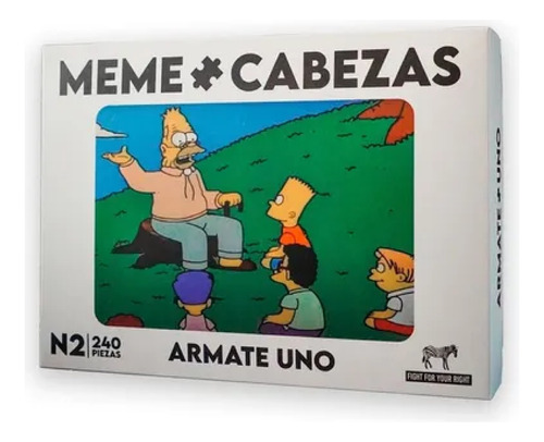 Rompecabezas Memes Cabezas Edición Simpson 240 Piezas