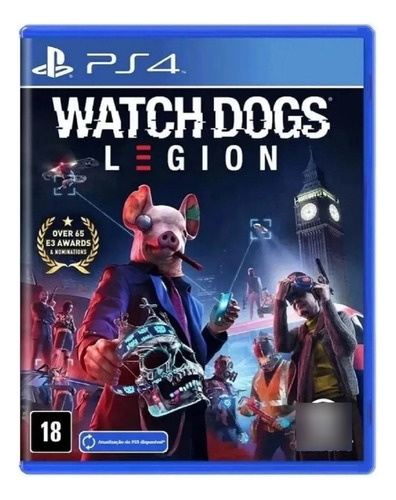 Watch Dogs Legion Ps4 Midia Fisica Original Sony Playstation