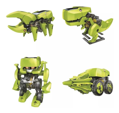 Juguete Didactico Steren Solar 4 N 1  K-455 Dinosaurio Robot