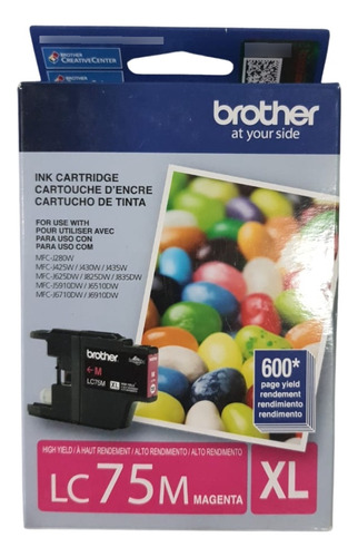 Cartucho Brother Lc75m Xl Magenta