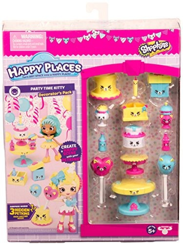 Pack Decorador De Shopkins - Gato Fiesta