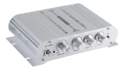 Amplificador De Potência Digital Estéreo Sound Machine 2.1ch