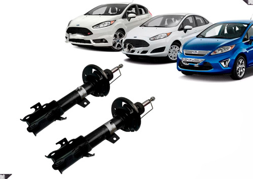 Amortiguadores Delanteros Ford Fiesta 2012 - 2019 El Par