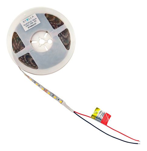 Fita De Led Stella Evo 12v 12w Ip65 2700k 5 Metros