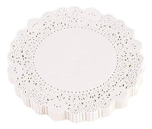 Mantel Papel 180 Piezas Papel Doilies Hollowed Clásico Lace