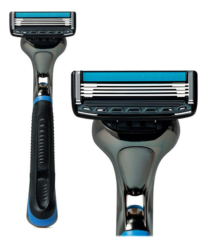 Kit Aparelho De Barbear The Razor 4 C/5 Recargas Dr Jones