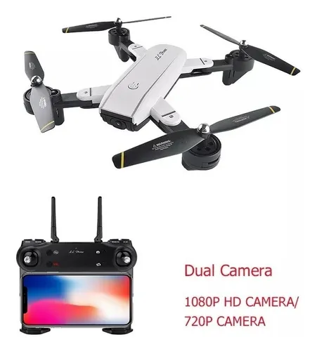 Drone Sg700 2 Cameras Sensor ptico Melhor Q Visuo Xs809hw