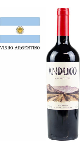 Vinho Tinto Malbec Anduco Uco Valley - 750ml