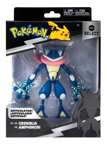Pokemon Figura Greninja Articulado Select Sunny 2672