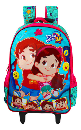 Mochila Rodinhas Maria Clara & Jp Youtubers Clio Infantil