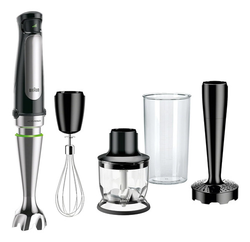 Multi Quick Immersion Hand Blender 1.5-cup Food Processor, W