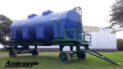 Acoplado Tanque Polietileno 1400/3500/4500/6500l Ambroggio