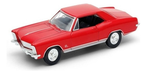 Welly 1:34 1965 Buick Riviera Gran Sport Rojo Coleccion Auto