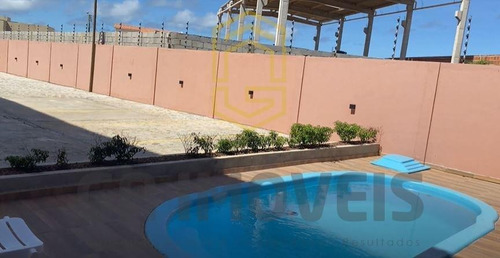 Imagem 1 de 10 de Casa Verde E Amarela Com Área De Lazer Na Praia Do Francês A Partir De 160mil!!! - 934