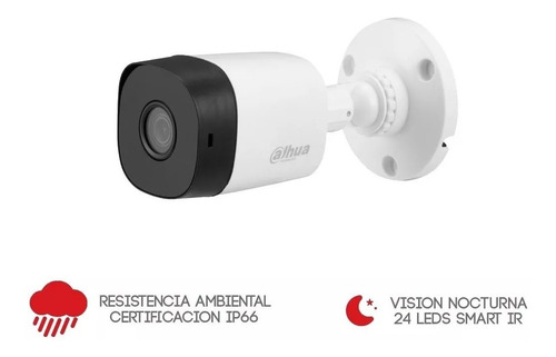 Imagen 4 de 7 de Kit Circuito Cerrado 4 Cámaras Fhd Dahua Dvr 8 1080p 1 Tb