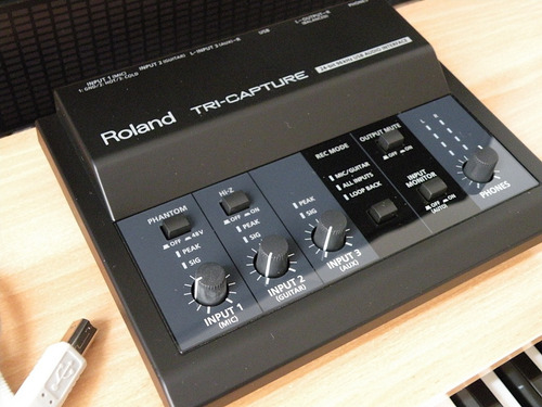 Ronad Tricapture Interface De Audio Usb