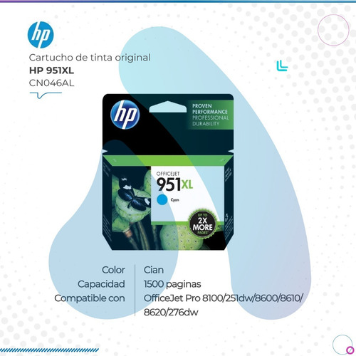 Imagen 6 de 8 de Cartucho Hp 951xl Cyan Magenta Amarillo Original 8610 8620