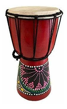 Jive Brand Djembe Drum Bongo Congo Tambor De Madera De Caoba