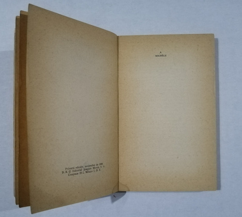 Unión - Juan García Ponce, Joaquín Mortiz, 1a Ed. (Usado)