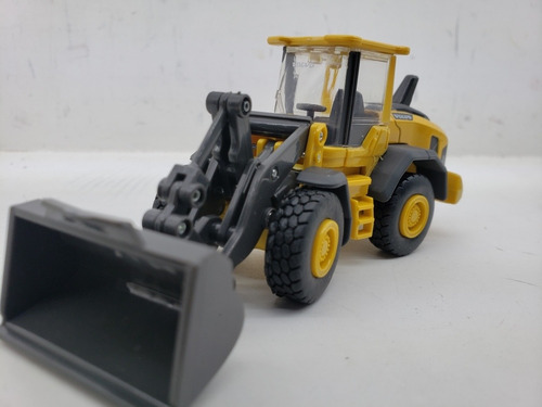 New Ray 1/43 Máquina Volvo Pala Maquinaria Pesada Escala Color Amarillo