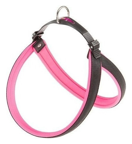 Arnes Perro Ferplast Fluo Rosado 69-77cm