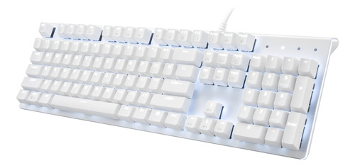 I-rocks K75m Teclado Mecanico Iluminado, 104 Teclas, Con Int