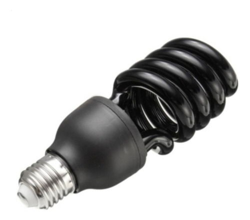 Ampolleta Ultravioleta Espiral Luz Negra 40w