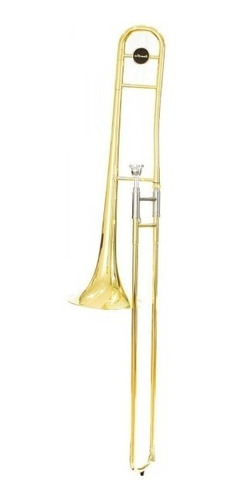 Trombon De Vara Silvertone Sib Laqueado Sltb018