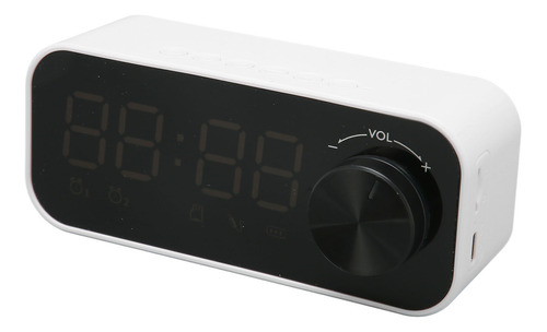 Reloj Despertador Digital, Radio, Altavoz, Pantalla Led, Sub