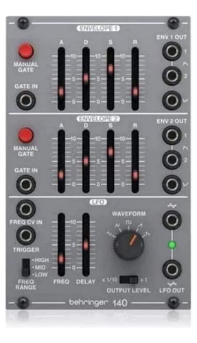 Behringer 140 Módulo Eurorack De Doble Sobre/lfo