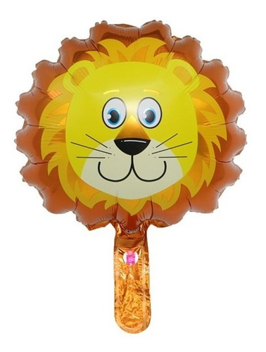 5 Balão Metalizado Festa Safari Animais 1 De Cada