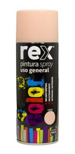 Pintura En Spray Esmalte Rosa 400ml Rex-mimbral